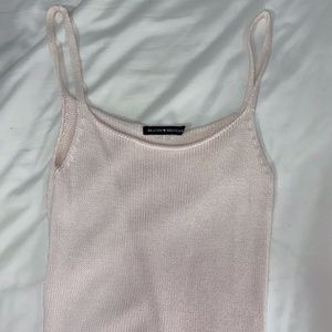 Pink Brandy Melville Tank Crop Top